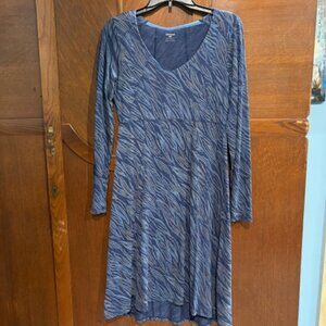 Horny Toad Bellflower long sleeve dress, size small